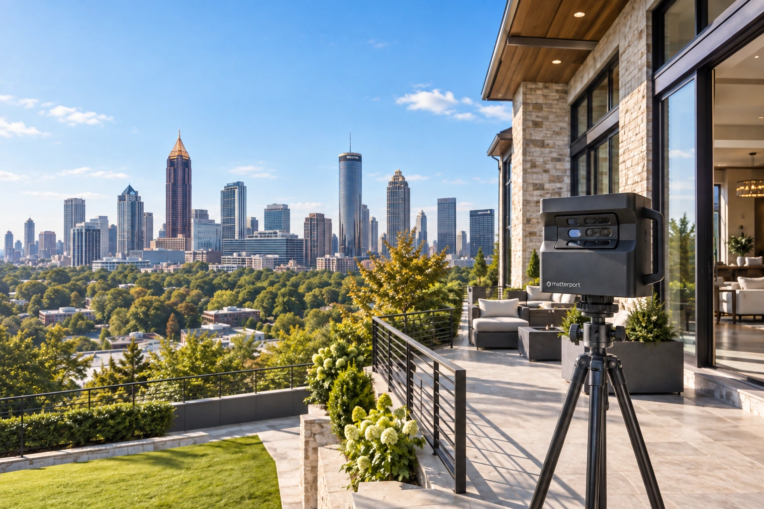 Atlanta property documentation with Matterport 3D scanning