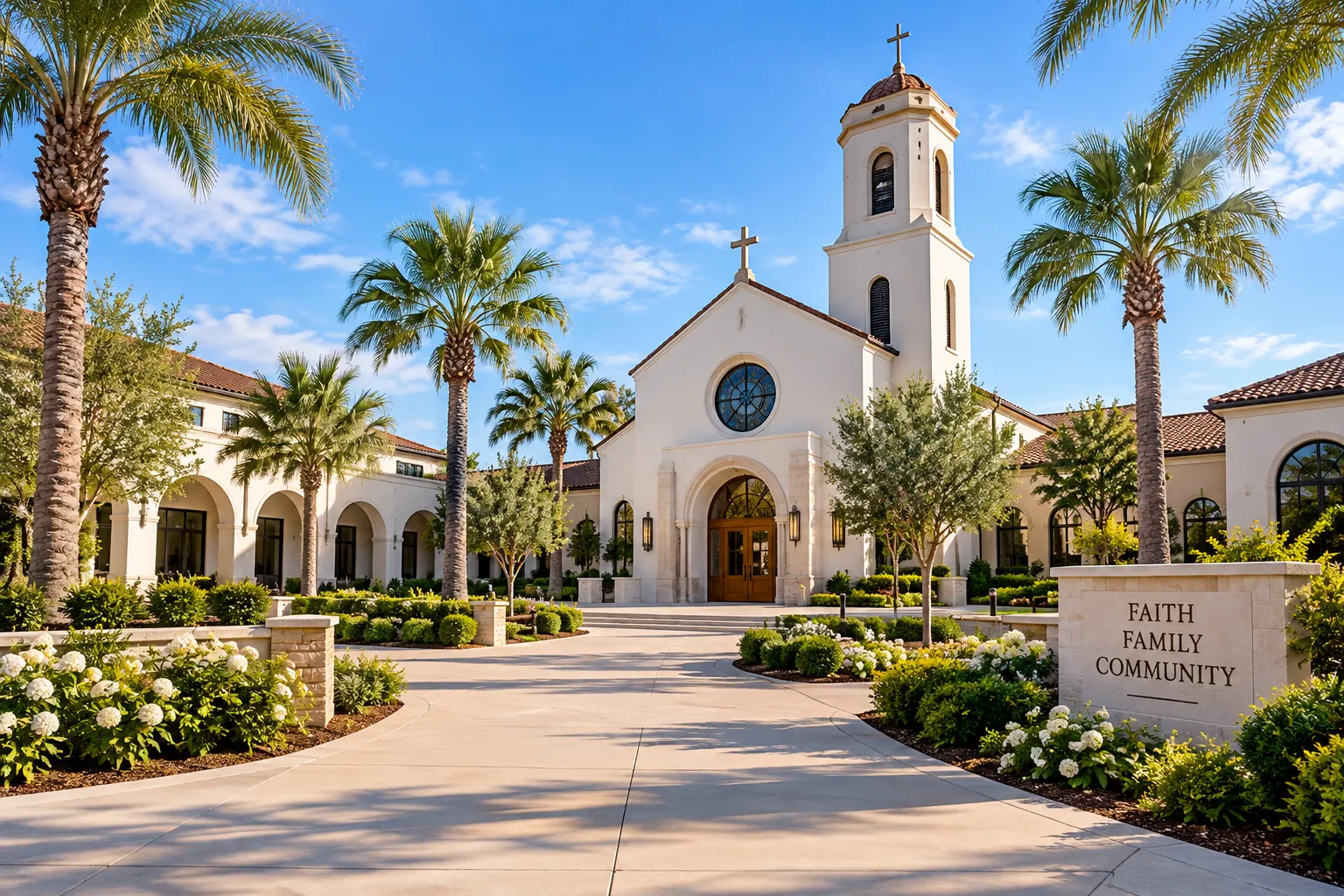 Church ministry campus