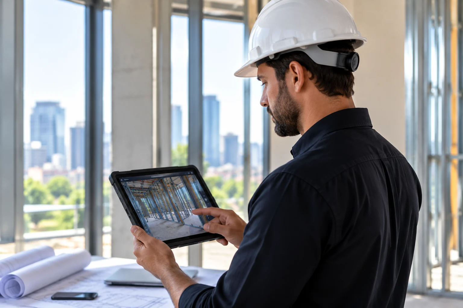 Owners and developers reviewing concealed construction conditions