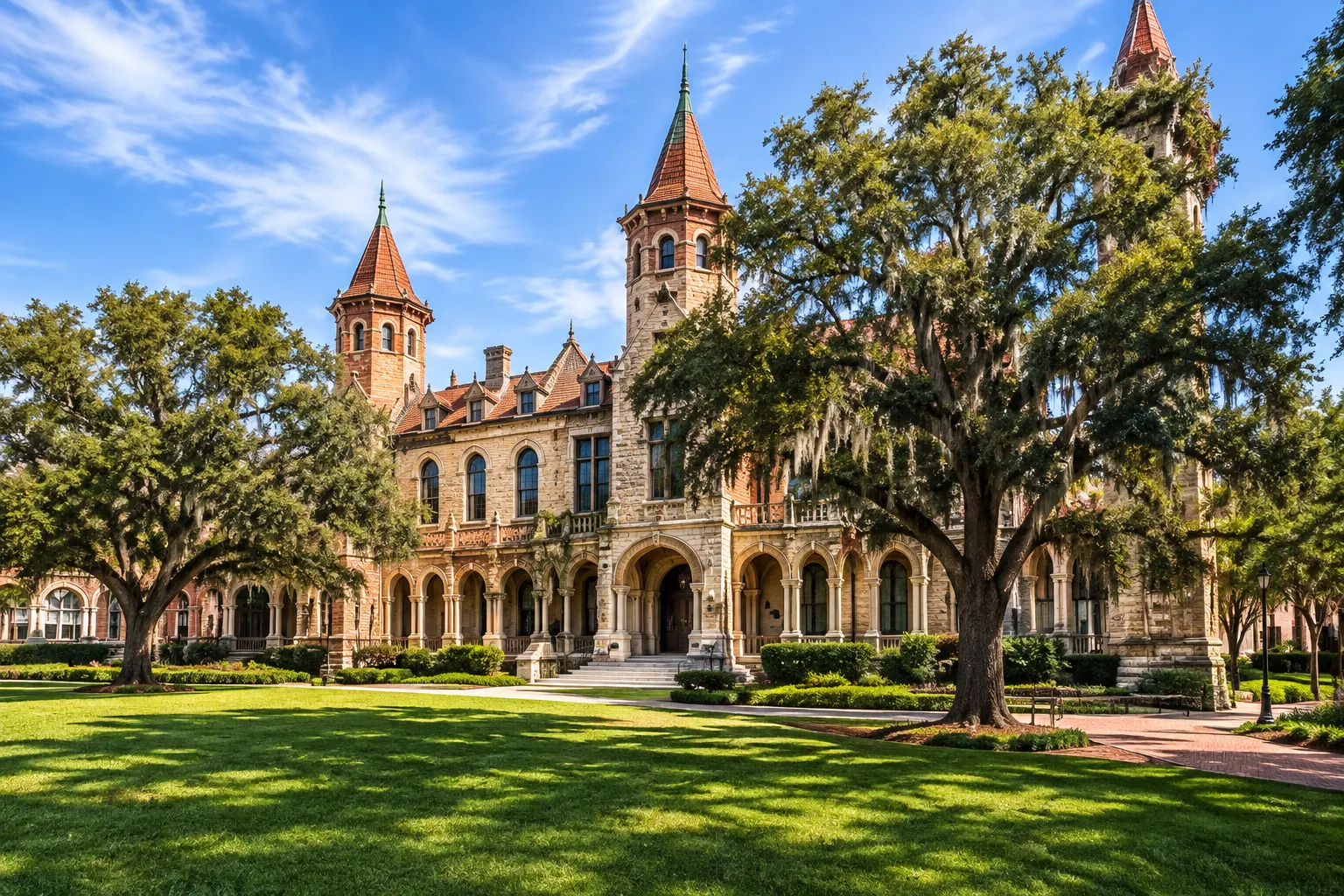 Historic university campus