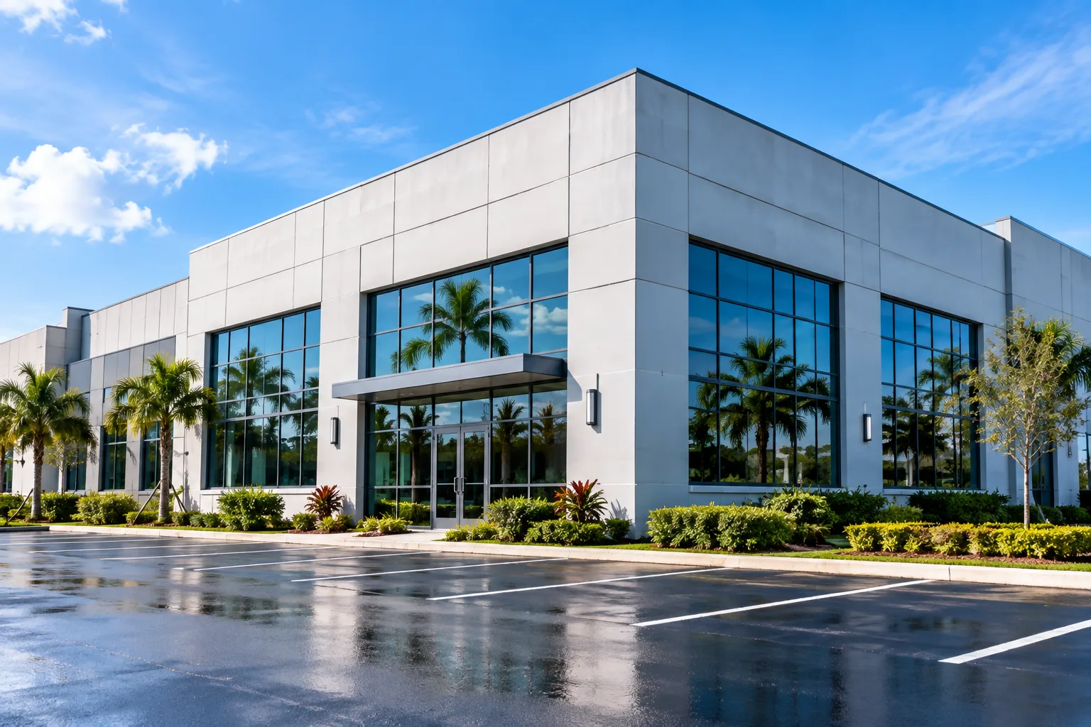 Commercial property building