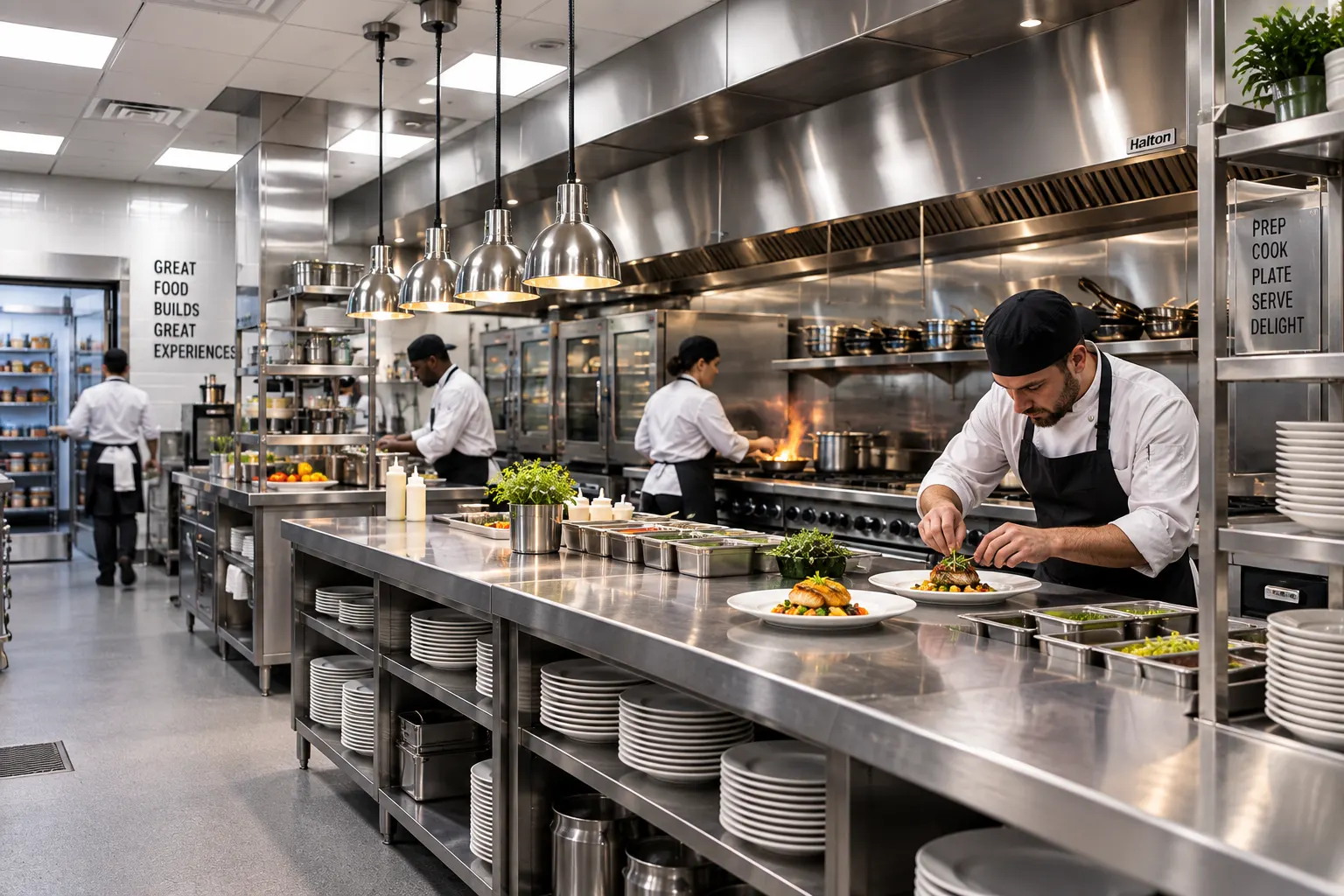 Commercial kitchen