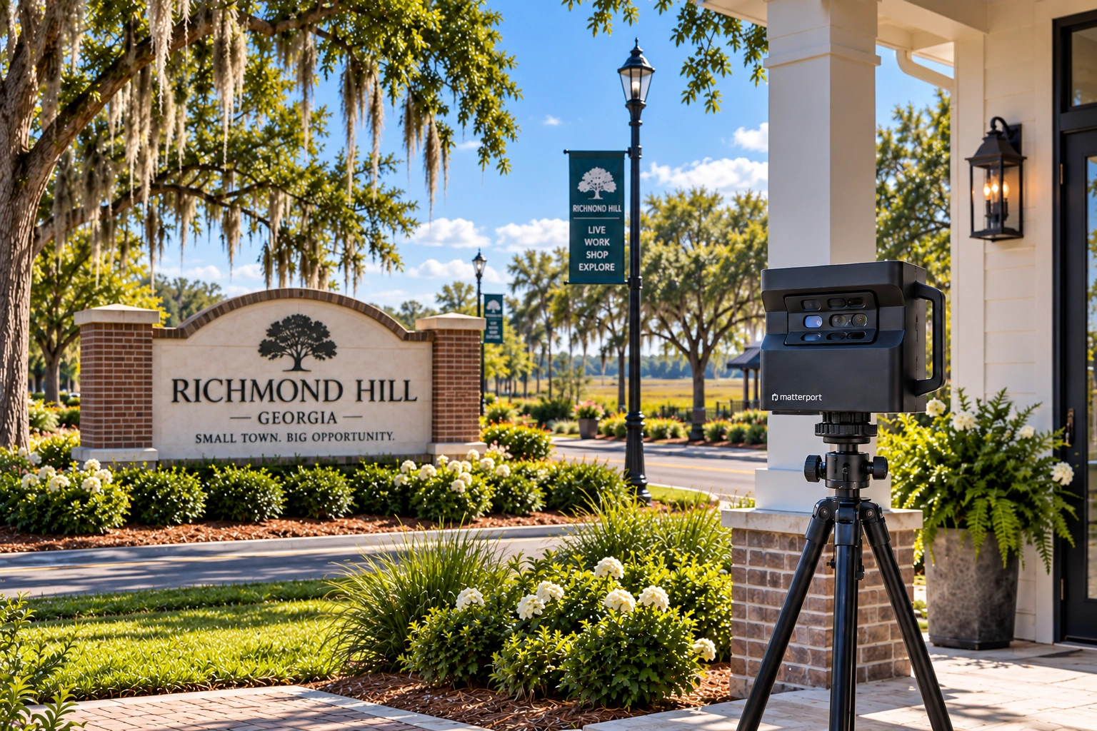 Richmond Hill Georgia property documentation with Matterport 3D scanning