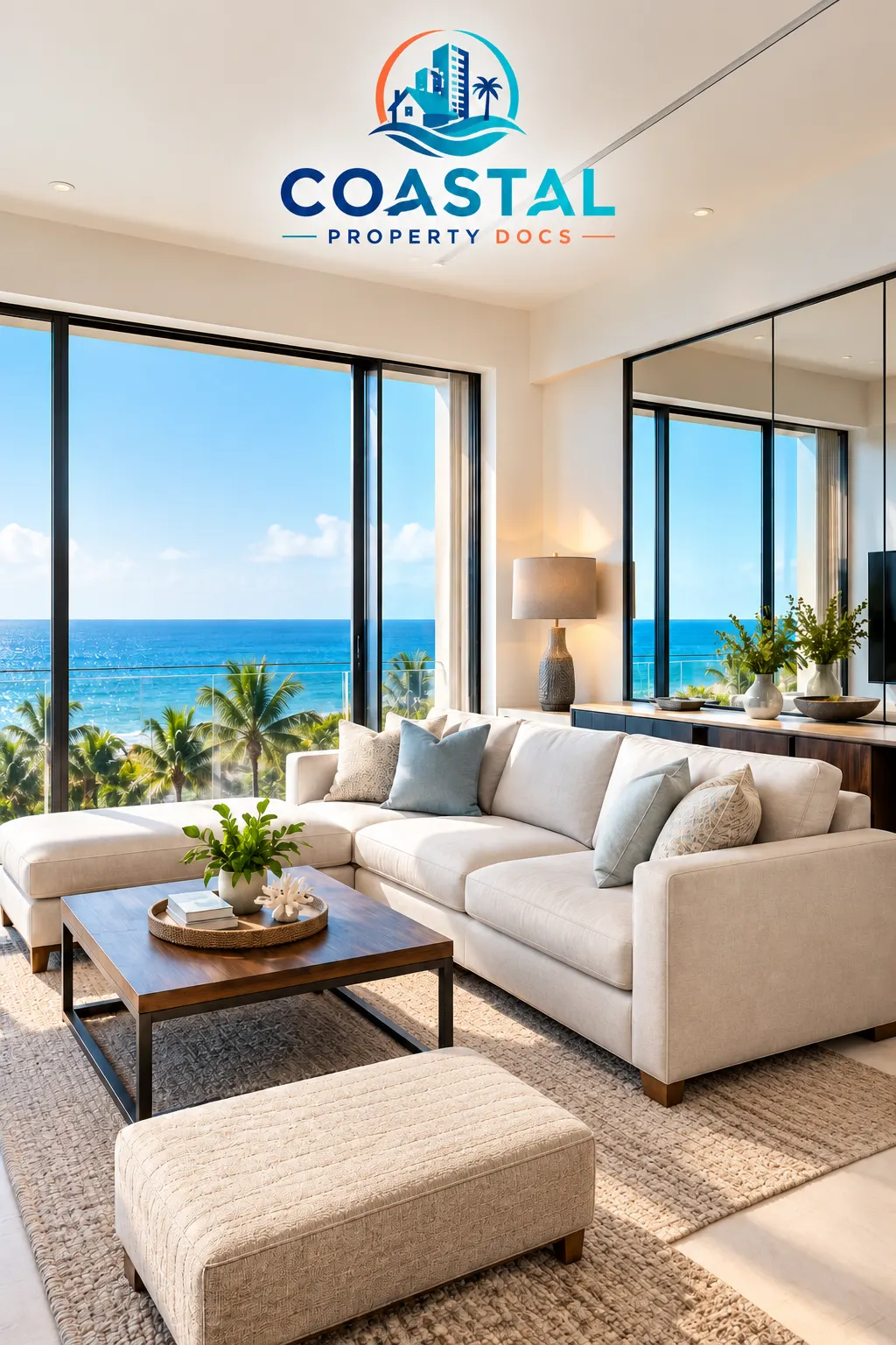 Modern coastal interior represented by property documentation