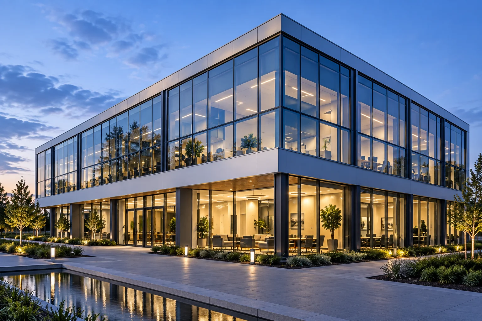 Commercial office building